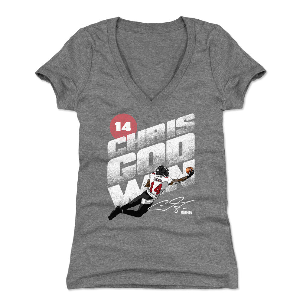 Chris Godwin Women's V-Neck T-Shirt | 500 LEVEL