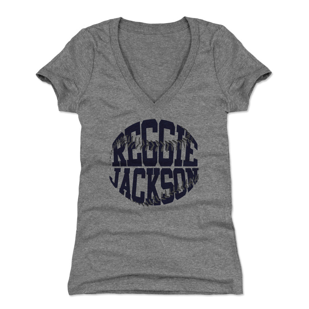 Reggie Jackson Women's V-Neck T-Shirt | 500 LEVEL