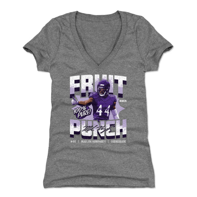 Marlon Humphrey Women's V-Neck T-Shirt | 500 LEVEL