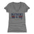 Eddie Mathews Women's V-Neck T-Shirt | 500 LEVEL