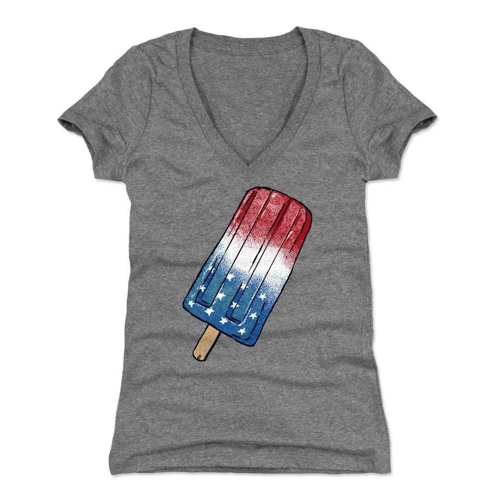 USA Women's V-Neck T-Shirt | 500 LEVEL