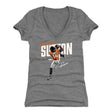 Courtland Sutton Women's V-Neck T-Shirt | 500 LEVEL
