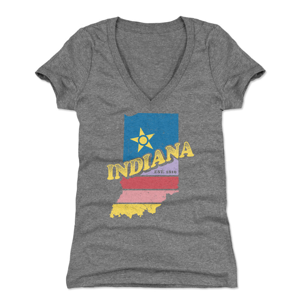 Indiana Women&#39;s V-Neck T-Shirt | 500 LEVEL