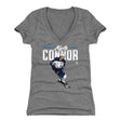 Kyle Connor Women's V-Neck T-Shirt | 500 LEVEL