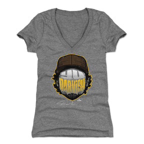 Yu Darvish Women's V-Neck T-Shirt | 500 LEVEL