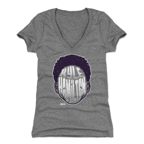 Kyle Hamilton Women's V-Neck T-Shirt | 500 LEVEL