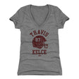 Travis Kelce Women's V-Neck T-Shirt | 500 LEVEL