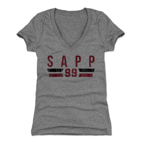 Warren Sapp Women's V-Neck T-Shirt | 500 LEVEL