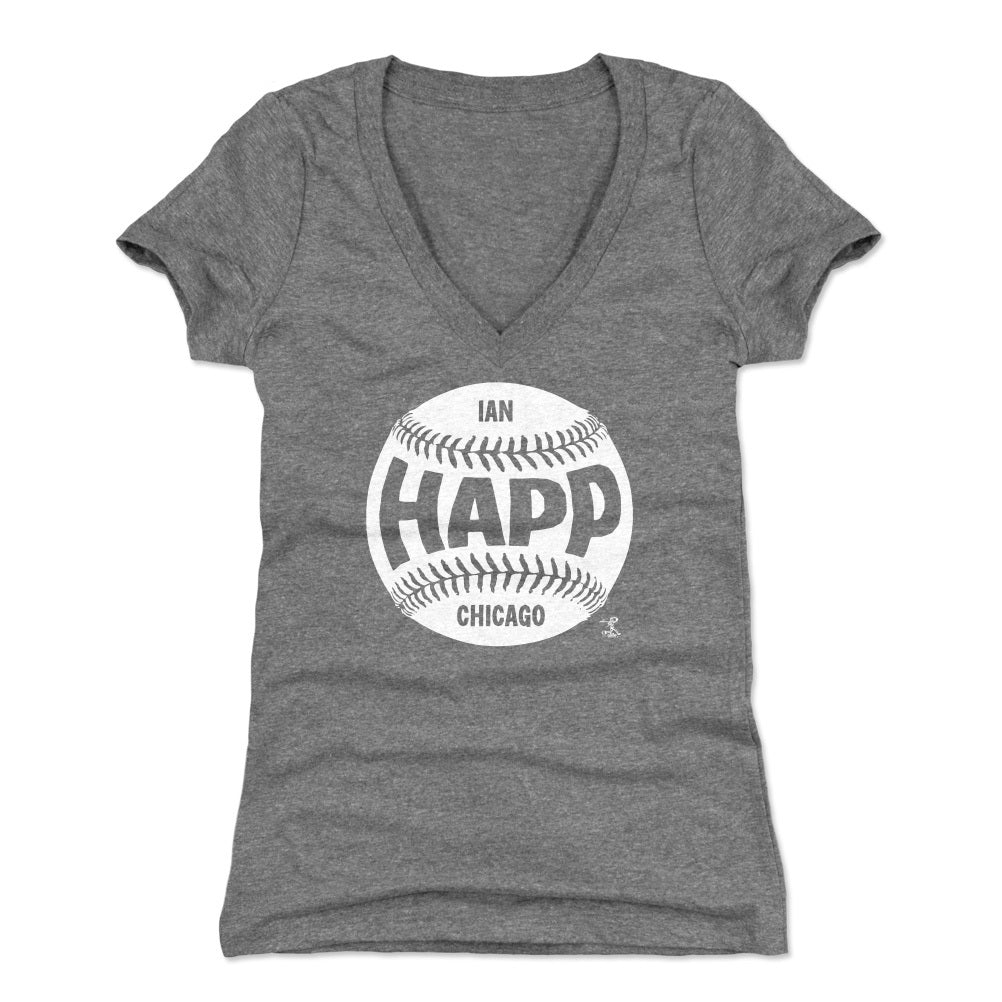 Ian Happ Women&#39;s V-Neck T-Shirt | 500 LEVEL