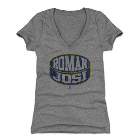 Roman Josi Women's V-Neck T-Shirt | 500 LEVEL