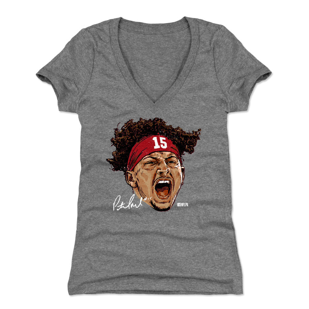 Patrick Mahomes Women's V-Neck T-Shirt | 500 LEVEL