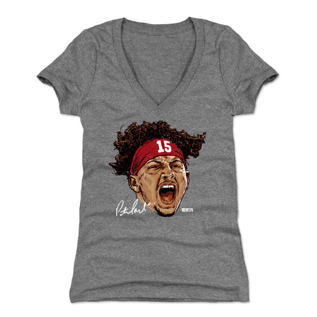 Patrick Mahomes Women's V-Neck T-Shirt | 500 LEVEL