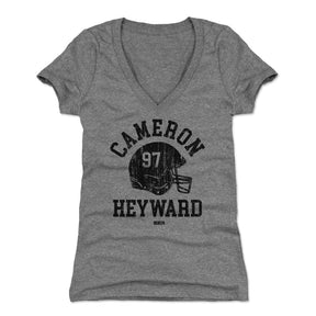 Cameron Heyward Women's V-Neck T-Shirt | 500 LEVEL