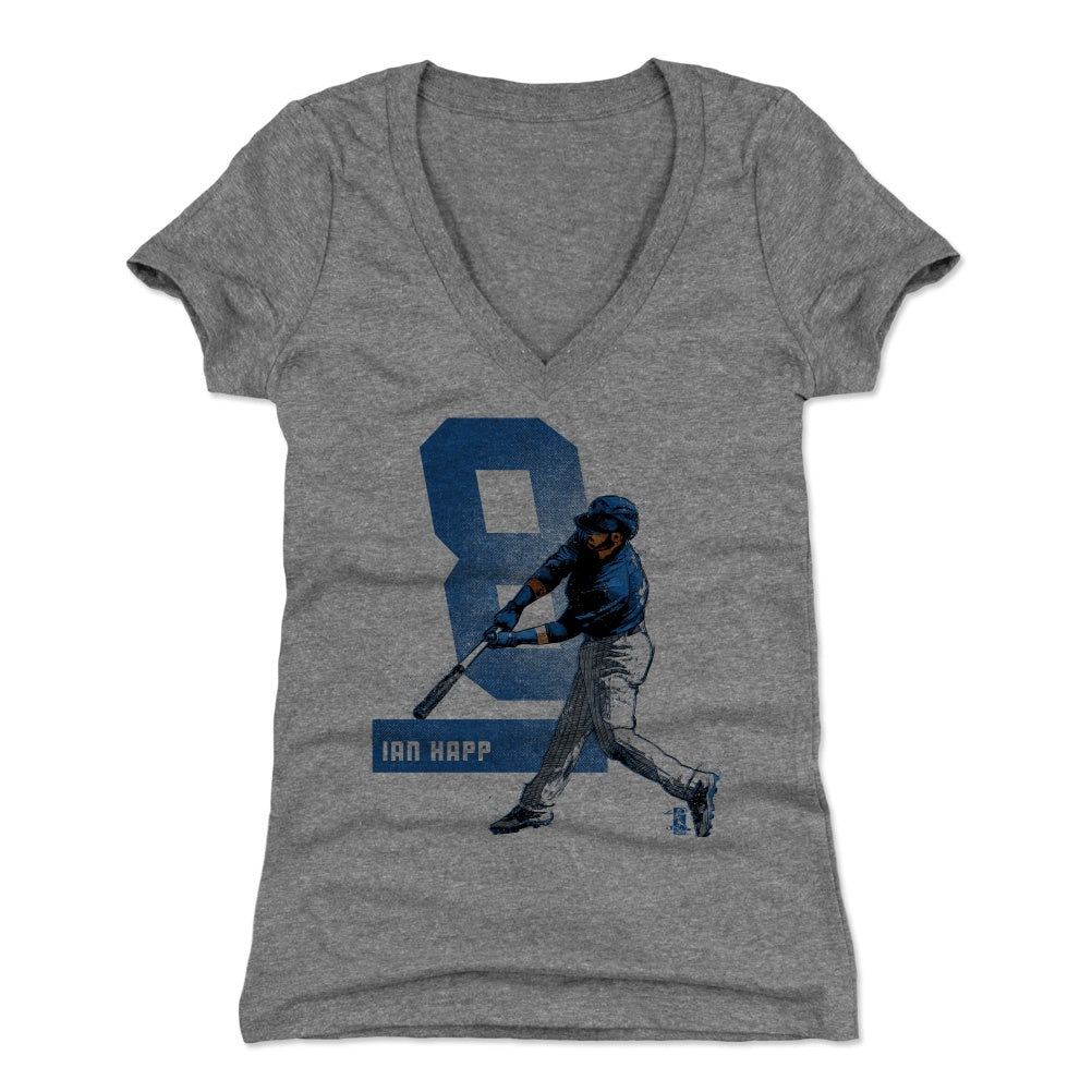 Ian Happ Women's V-Neck T-Shirt | 500 LEVEL