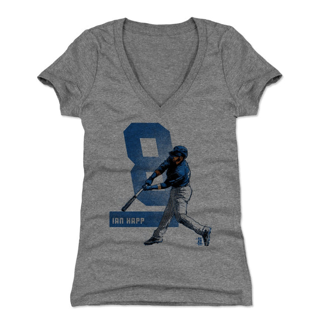 Ian Happ Women's V-Neck T-Shirt | 500 LEVEL