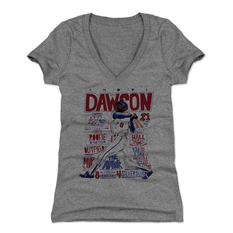 Andre Dawson Women's V-Neck T-Shirt | 500 LEVEL