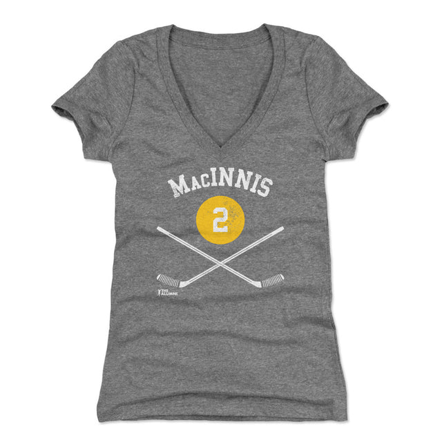 Al MacInnis Women's V-Neck T-Shirt | 500 LEVEL