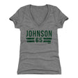 Lane Johnson Women's V-Neck T-Shirt | 500 LEVEL