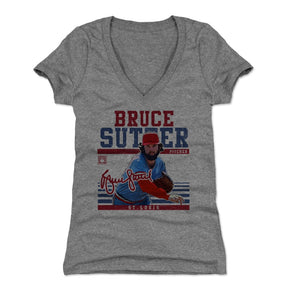 Bruce Sutter Women's V-Neck T-Shirt | 500 LEVEL