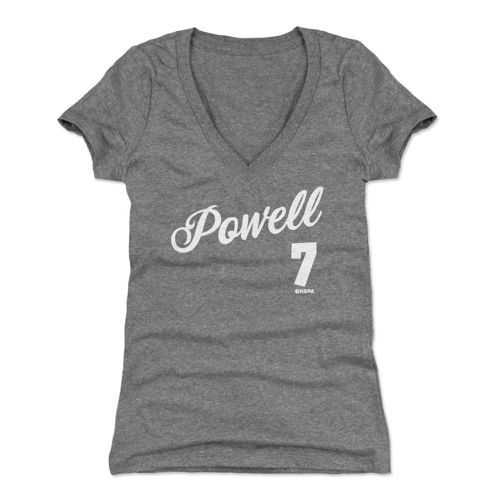 Dwight Powell Women's V-Neck T-Shirt | 500 LEVEL
