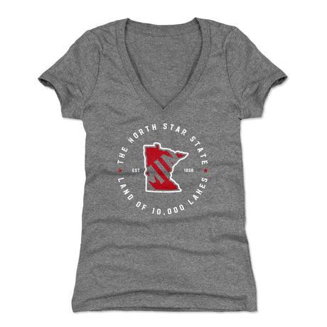 Minnesota Women's V-Neck T-Shirt | 500 LEVEL