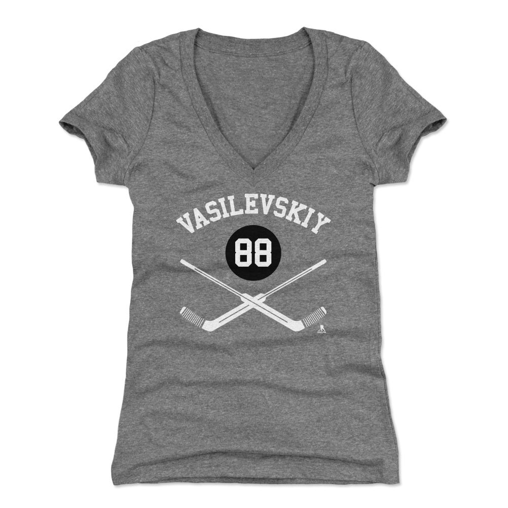 Andrei Vasilevskiy Women's V-Neck T-Shirt | 500 LEVEL