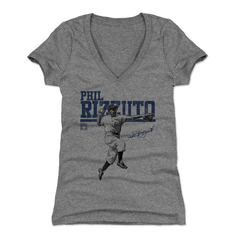 Phil Rizzuto Women's V-Neck T-Shirt | 500 LEVEL