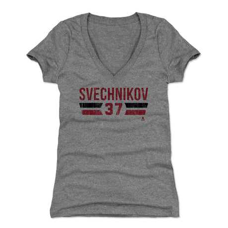 Andrei Svechnikov Women's V-Neck T-Shirt | 500 LEVEL