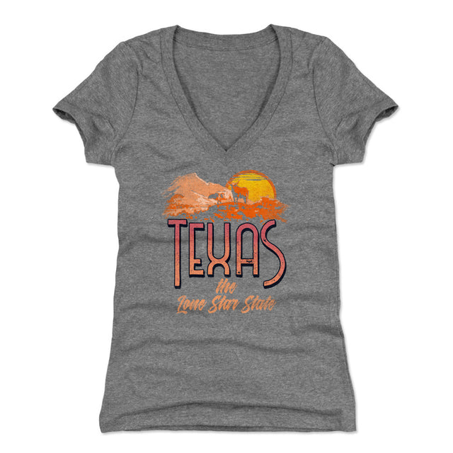 Texas Women's V-Neck T-Shirt | 500 LEVEL