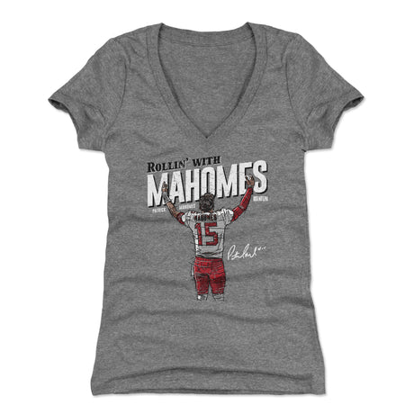 Patrick Mahomes Women's V-Neck T-Shirt | 500 LEVEL