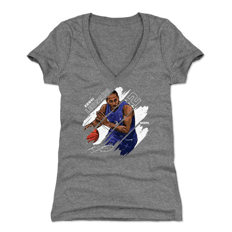 Kawhi Leonard Women's V-Neck T-Shirt | 500 LEVEL