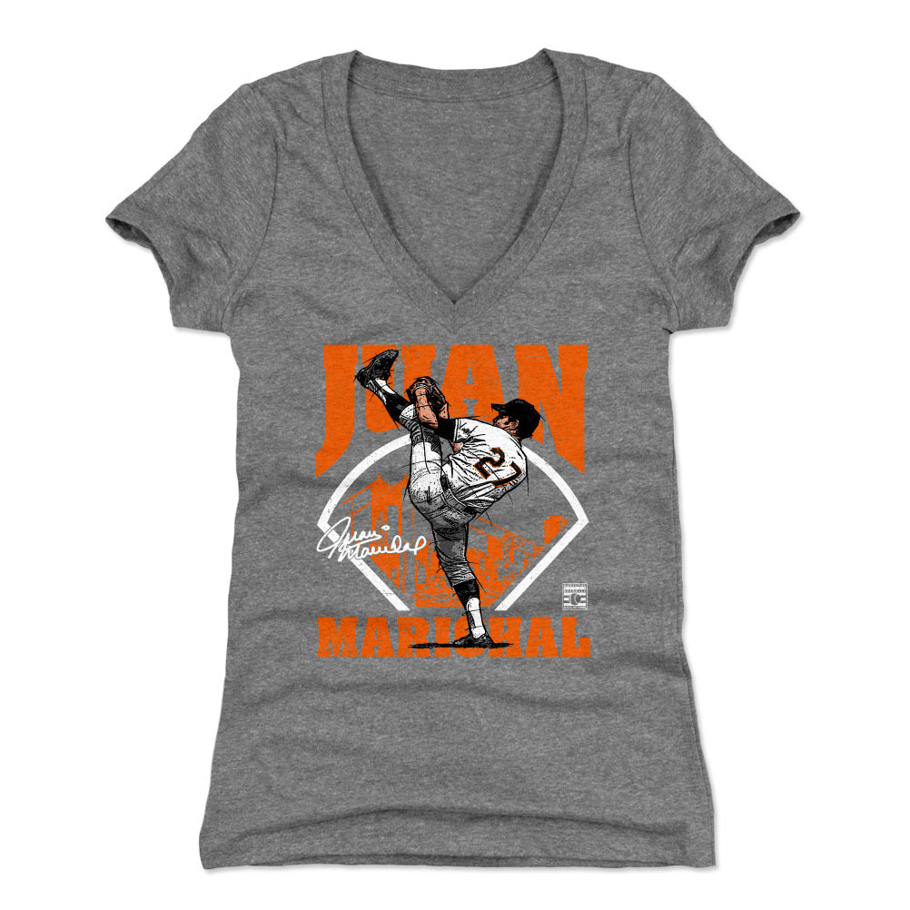 Juan Marichal Women's V-Neck T-Shirt | 500 LEVEL