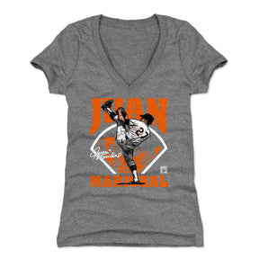 Juan Marichal Women's V-Neck T-Shirt | 500 LEVEL
