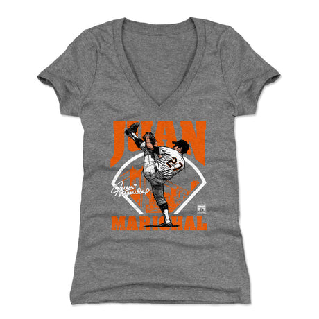 Juan Marichal Women's V-Neck T-Shirt | 500 LEVEL