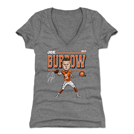 Joe Burrow Women's V-Neck T-Shirt | 500 LEVEL