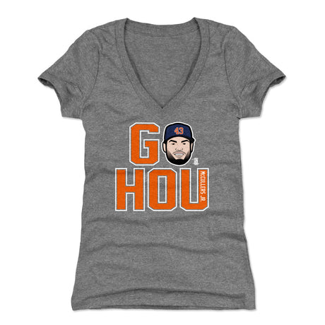 Lance McCullers Jr. Women's V-Neck T-Shirt | 500 LEVEL