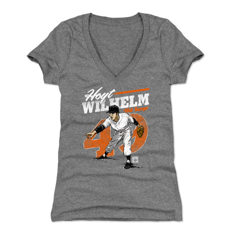 Hoyt Wilhelm Women's V-Neck T-Shirt | 500 LEVEL