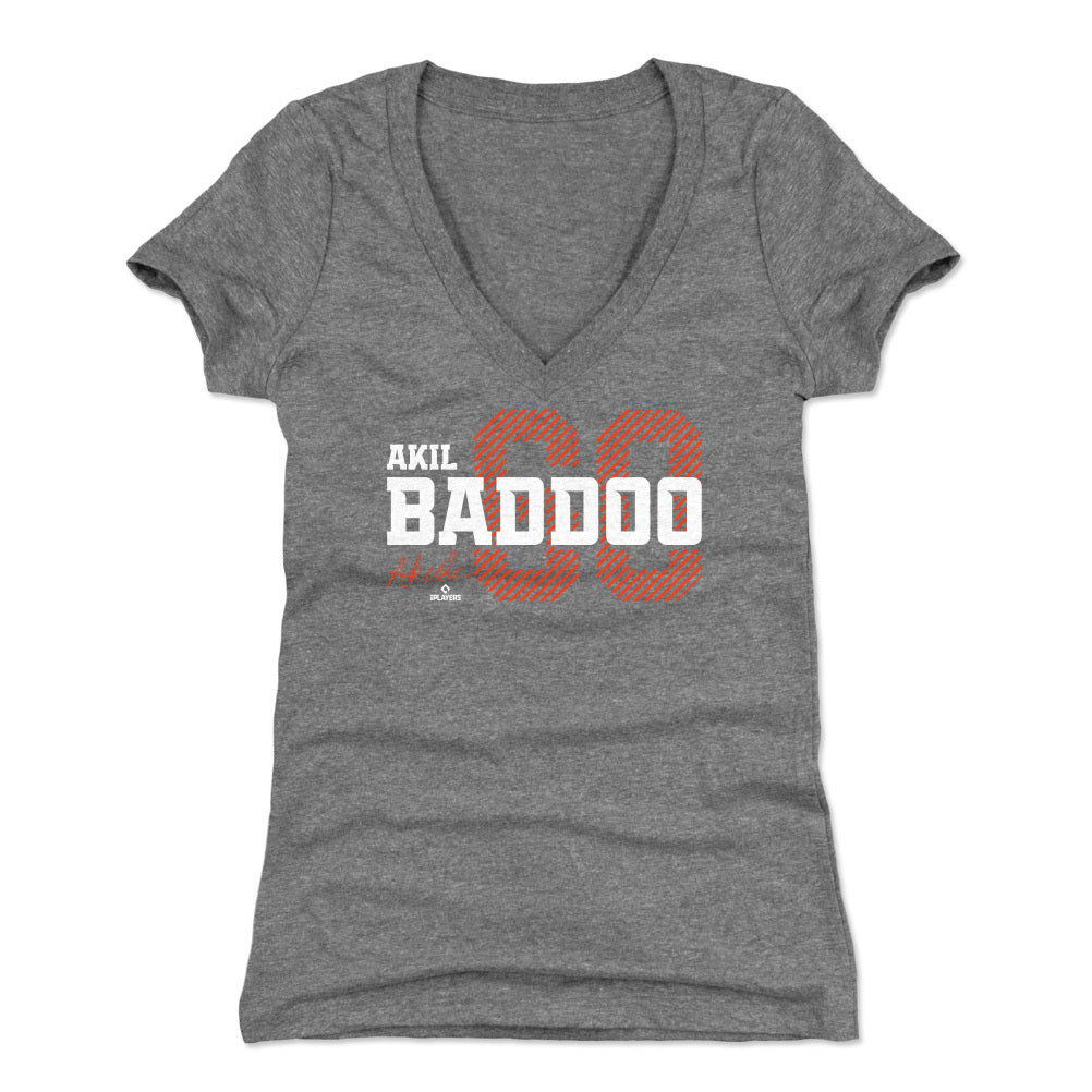 Akil Baddoo Women's V-Neck T-Shirt | 500 LEVEL