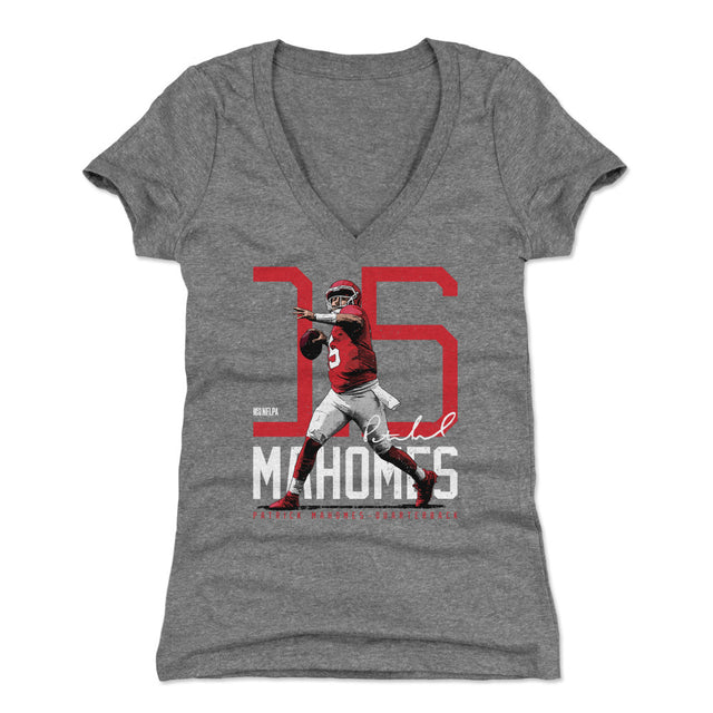 Patrick Mahomes Women's V-Neck T-Shirt | 500 LEVEL