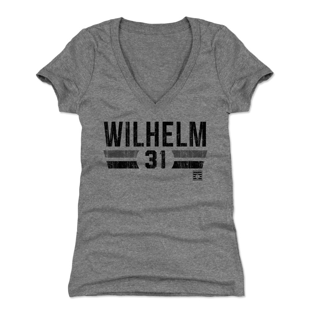 Hoyt Wilhelm Women's V-Neck T-Shirt | 500 LEVEL