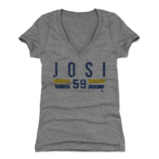 Roman Josi Women's V-Neck T-Shirt | 500 LEVEL