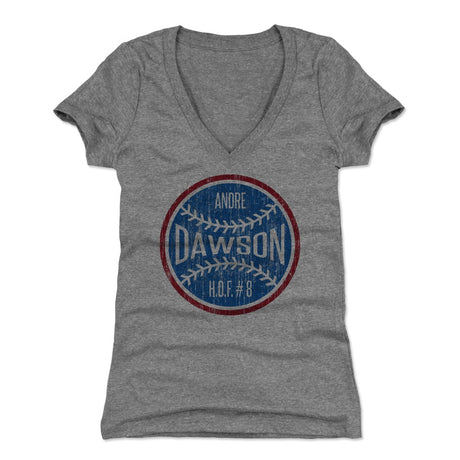 Andre Dawson Women's V-Neck T-Shirt | 500 LEVEL