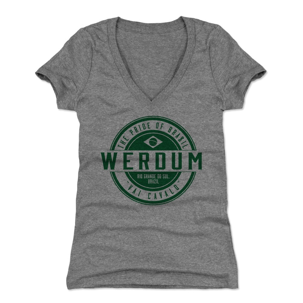 Fabricio Werdum Women's V-Neck T-Shirt | 500 LEVEL