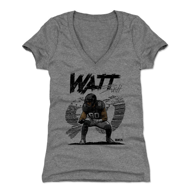 T.J. Watt Women's V-Neck T-Shirt | 500 LEVEL