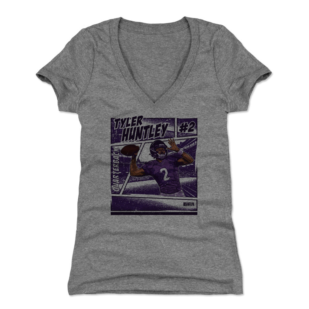Tyler Huntley Women&#39;s V-Neck T-Shirt | 500 LEVEL