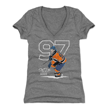 Connor McDavid Women's V-Neck T-Shirt | 500 LEVEL