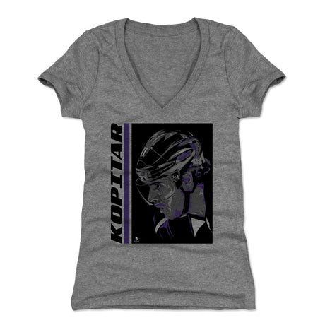 Anze Kopitar Women's V-Neck T-Shirt | 500 LEVEL