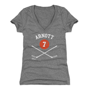 Jason Arnott Women's V-Neck T-Shirt | 500 LEVEL