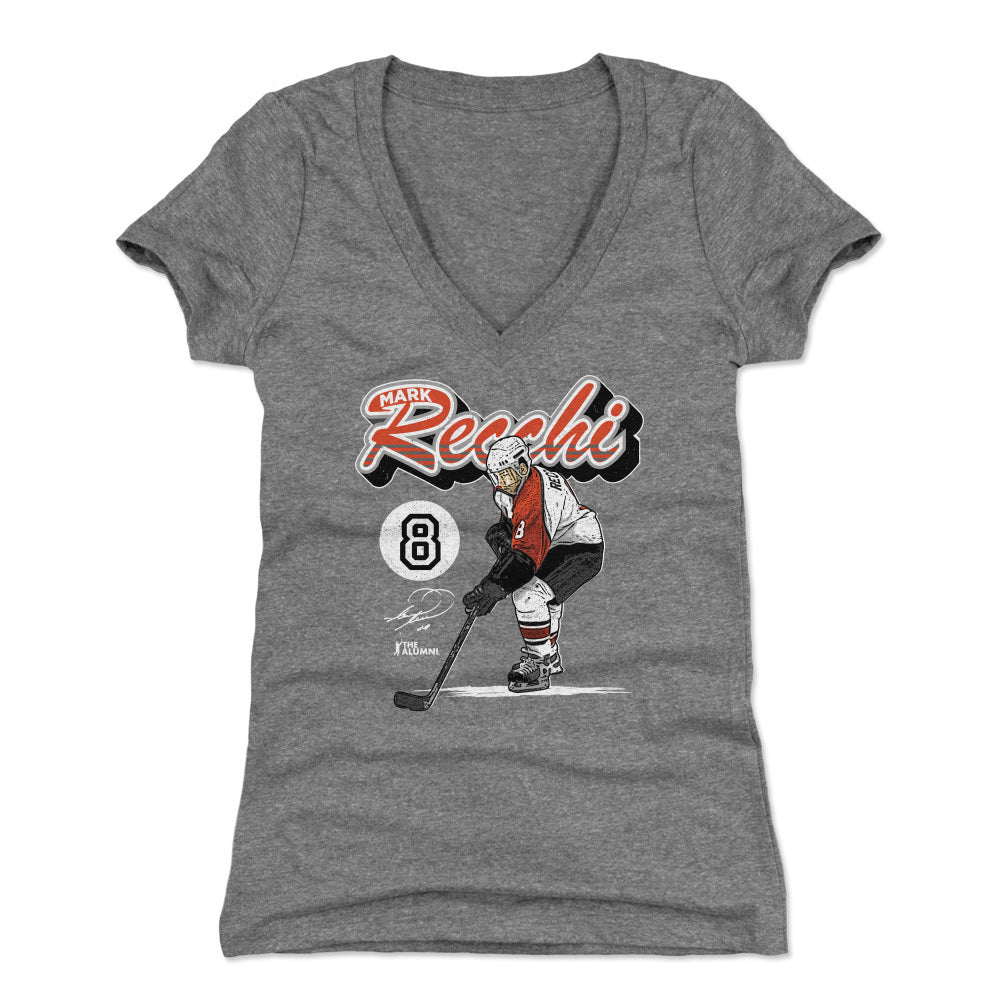Mark Recchi Women's V-Neck T-Shirt | 500 LEVEL