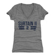 Patrick Surtain II Women's V-Neck T-Shirt | 500 LEVEL